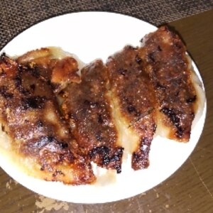 生姜たっぷり♪気まぐれ焼き餃子。